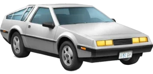 Voiture retour vers le futur